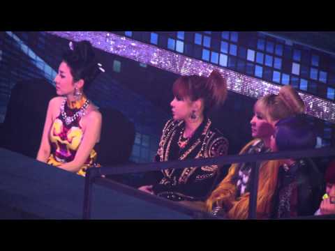 2012.12.29 2NE1 at the sitting area at SBS Gayo Daejun 3.avi