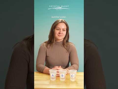 Is Filtered Water Actually Better? Taste Test Pt. 1 | Crystal Quest Product Showcases video
