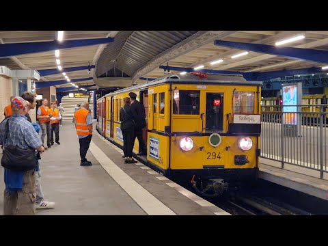 Führerstandmitfahrt in U1X von Olympia-Stadion bis Zoologischer Garten in A1 
