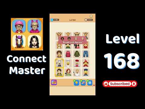 Connect Master Level 168 Walkthrough 🧩 | Match Puzzle | Puzzle Solutions & Tips | Go Answer