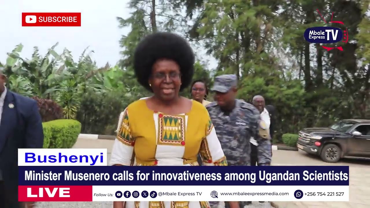 BUSHENYI: Dr. Musenero commends scientists on massive innovations
