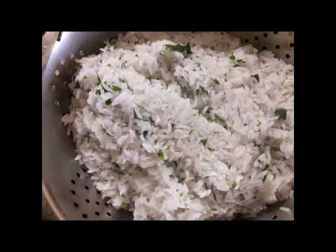Рис с зеленью от Луча. Rice with greens