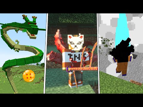 CREATORY - Anime Mode In Minecraft That You Must Try Once Dragon Ball