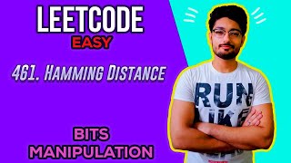 YouTube video '461. Hamming Distance | LEETCODE EASY | BITS MANIPULATION'
