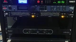 Video thumbnail for DBX DriveRack PA2, QSC PLX1602 QSC  RMX 850 by AuDi LoVe
