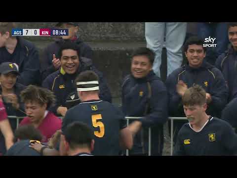 Secondary Schools Rugby: Auckland Grammar v King's College (Full Game 2021)