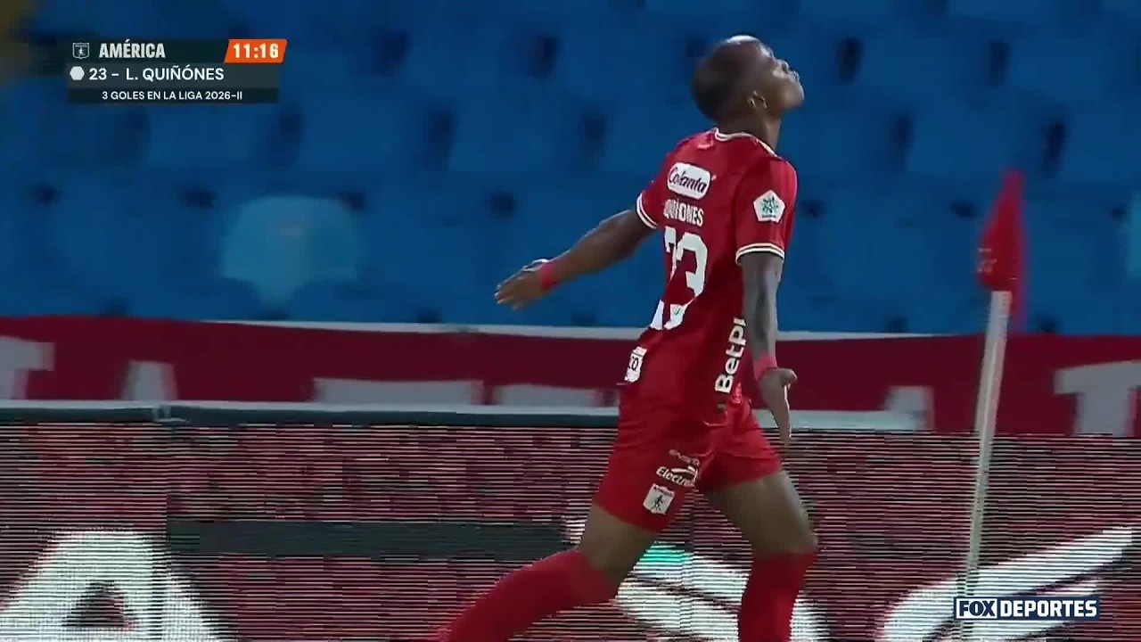 GOL DE LUIS QUIÑONES | América de Cali 2-0 Cúcuta Deportivo | Liga DIMAYOR | Jornada 16