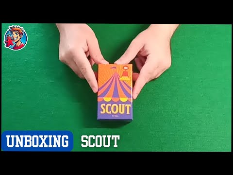 Unboxing | Scout | Ένα Meeple Την Ημέρα