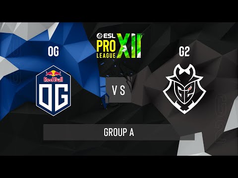 CS:GO - G2 Esports vs. OG [Train] Map 2 - ESL Pro League Season 12 - Group A - EU