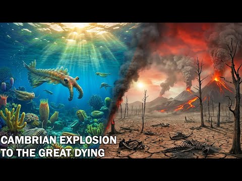 From the Cambrian Explosion to the Great Dying - The Rise and Fall of Early Life on Earth