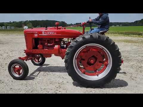 1948 McCormick Farmall M Tractor being Sold @ Public Auction 5-25-2022
