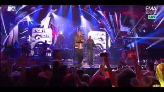 Eminem Says 100 Words in 15 Seconds Rap God Live MTV EMA Awards 2013