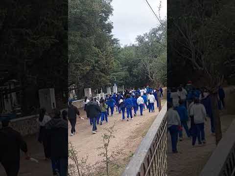 Uritorco 17 junio los chicos de la Escuela Garcia Faure  de Cordoba. Capital a las higueras.amniz