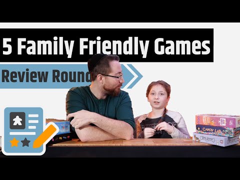 5 Family Friendly Game Reviews - Katamino, Dog Lover, Kim Joy's Magic Bakery & More