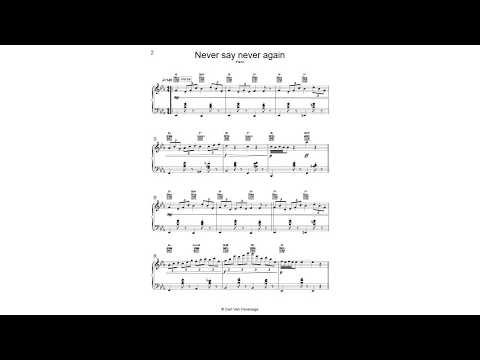 CH203PIA - CHOPIN - OP 10001 - Humoresque - Never say never again