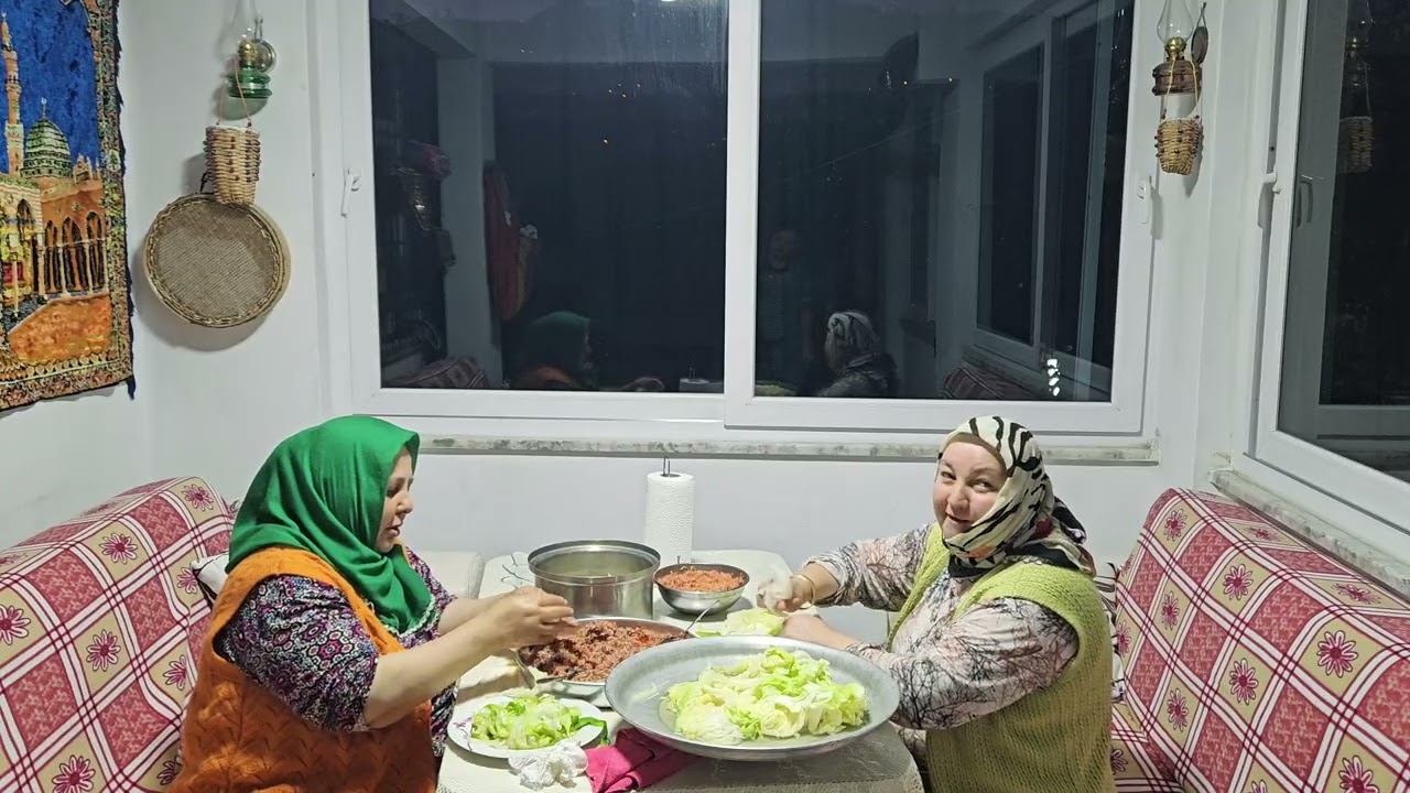 ‼️ÜÇ TENCERE SARMA SARDIK, BİR FİNCAN KAHVEYE ☕️😂