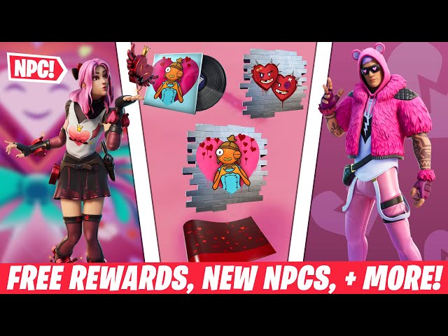 How To Get Free Rewards In Fortnite From The Valentines Day Event All Rewards For Fortnite Valentines Event All Rewards For Fortnite Valentines Event How To Get Free Rewards In Fortnite From The Valentines Day Event