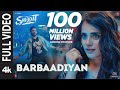 Barbaadiyan Full Video Shiddat Sunny K Radhika M Sachet T Nikhita G Madhubanti B Sachin Jigar