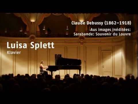Luisa Splett plays Claude Debussy: Souvenir du Louvre