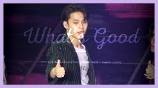 [캐럿랜드 2019] 190309 세븐틴 세 번째 팬미팅 SEVENTEEN in CARAT LAND - What&#39;s Good(왓츠굿) 민규 focus
