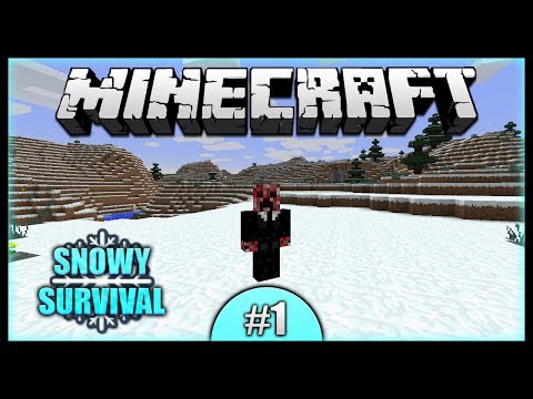 Custom Terrain Generator! Endless Snow World! || Minecraft Snowy Survival (14w17a) [Episode 1]