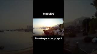 New test: Hawkeye new goggles V2.0 whoop split cam mobula 6 happymodel