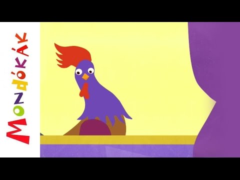 Kukurikú, jó reggelt! (Gyerekdalok és mondókák, rajzfilm gyerekeknek)
