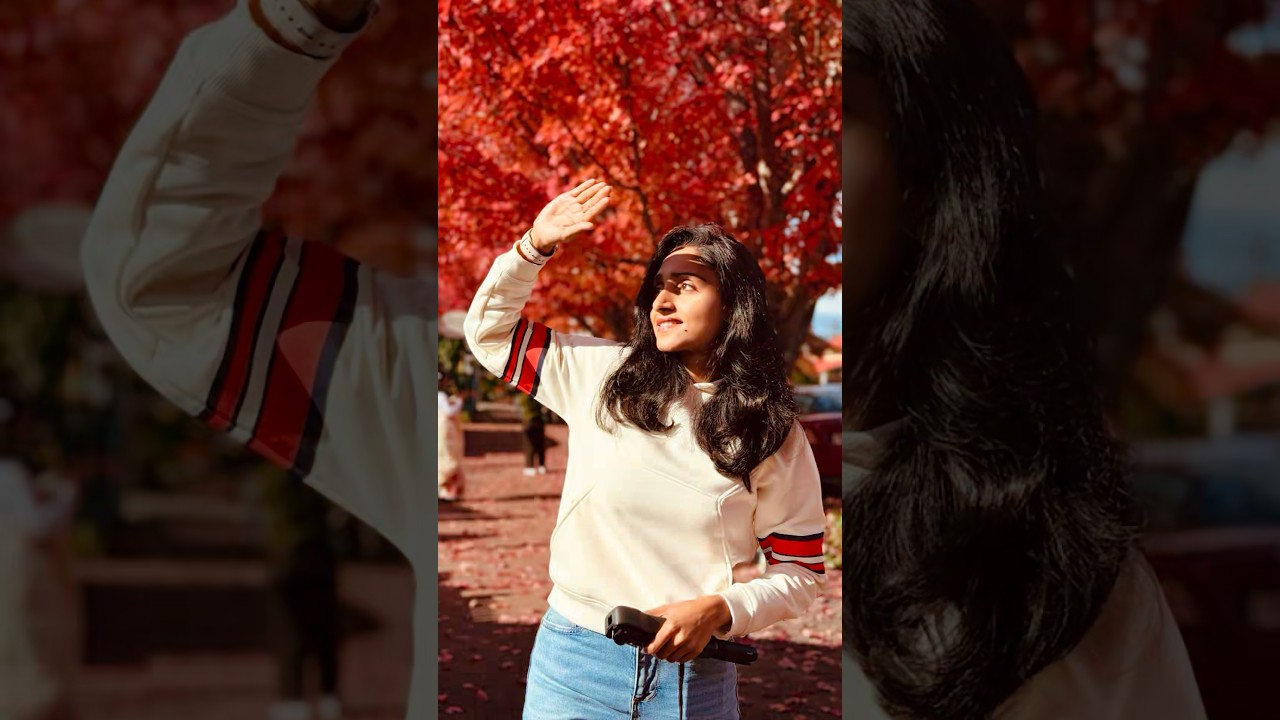 ඕස්ට්‍රේලියාවේ අපේ පළමු සරත් සෘතුව (Autumn) අත්දැකීම! 🍂 🧡 #shorts #autumn #trending