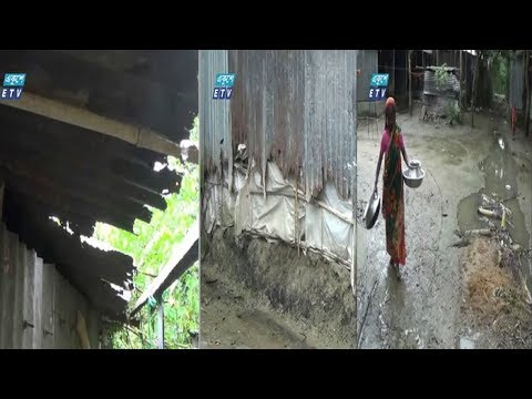 ময়মনসিংহে বিদ্যাগঞ্জ সরকারী আবাসন বসবাসের অনুপযোগী
