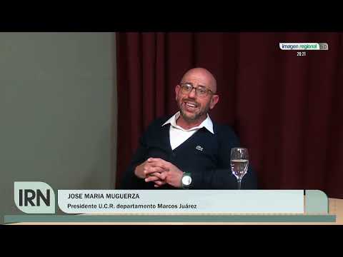 JOSE MARIA MUGUERZA, PRESIDENTE U.C.R. DEPARTAMENTO MARCOS JUAREZ