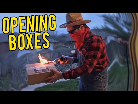 Strange Man Opens Boxes Horribly Wrong | WHAT'S IN THE BOXES?