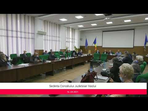 Sedinta Consiliului Judetean Vaslui