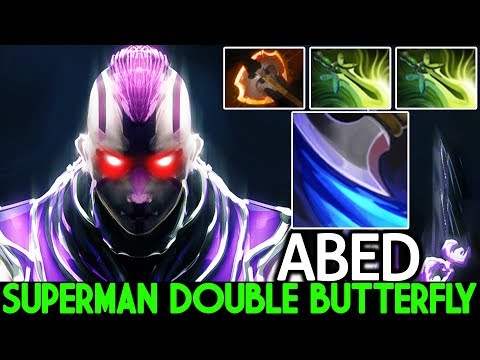 ABED [Anti Mage] Superman Double Butterfly Hard Counter Storm 7.22 Dota 2