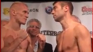 Weigh in Lucian Bute vs Denis Grachev & Allan Green vs Renan St-Juste @ BoxingShow.TV