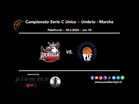 HIGHLIGHTS SERIE C UNICA 2023-2024 - PERUGIA BASKET vs. PORTO SANT'ELPIDIO BASKET