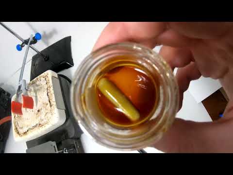 Extracting used vape carts using ethanol