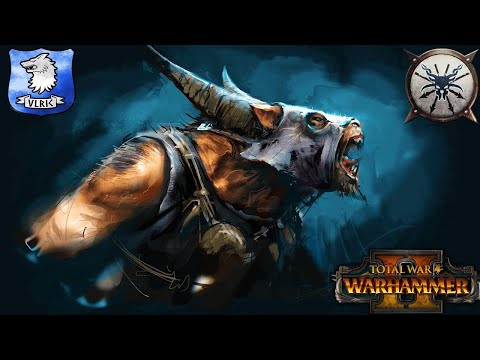 THE WHITE WOLF and the GHORGON - Cult of Ulric vs. Beastmen - Total War Warhammer 2