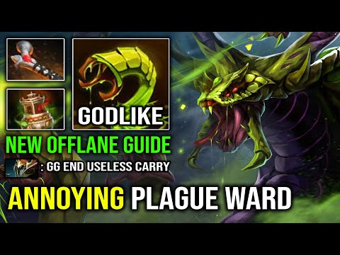 NEW OFFLANE VENOMANCER GUIDE 13Min Godlike Annoying Plague Ward Slow Dota 2