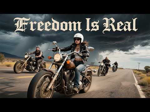 🔥 Freedom Is Real | Epic Hard Rock Blues Ballad | My 2nd Gift to Bikers & Truckers 🤘🐺🚛