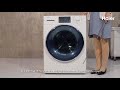 How to solve E1 problem / clean filter / no drain problem of front load washing machine?