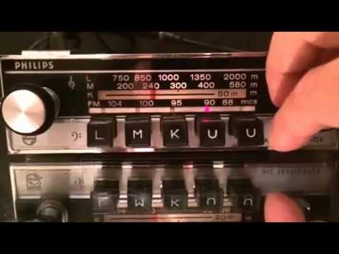 Chromelondon.com PHILIPS TOURISMO VINTAGE CHROME FM RADIO + AMP WITH MP3 CONNECTIVITY