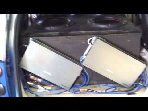 Walkthrough HHR 4 Audiopipe TXXBF15s, on 2 SSL EVO 5ks