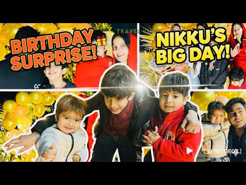 🎂 Nikku0008 Birthday Vlog | Masti, Cake & Surprise 🎉||daksh0008 @Ajju0008YT
