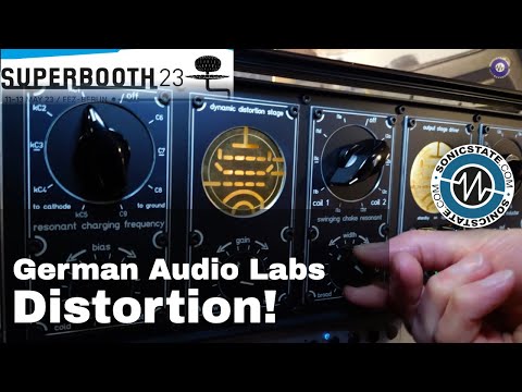 Superbooth 2023: German Audio Labs - U2379 Massive Tube Distortion Amplifier