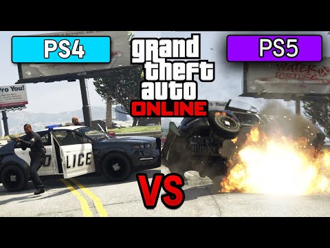 PS4 VS PS5 Graphics Comparison | GTA 5