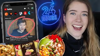 Norwegian YOUTUBER Decides What I EAT For 24 HOURS! 🔥 (ft. @Unnchul)