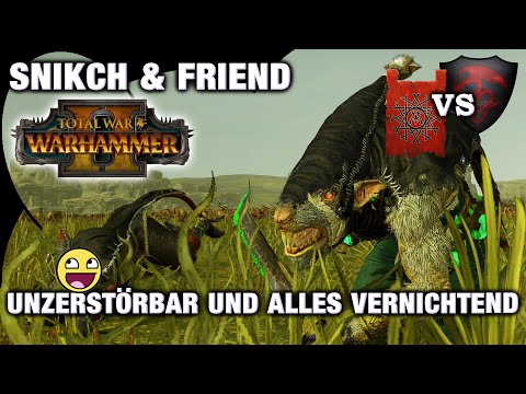 SNIKCH & FREUND - UNZERSTÖRBAR UND ALLES VERNICHTETN - SKAVEN vs Vampirfürsten Total War: Warhammer