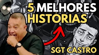 AS 5 MELHORES HISTÓRIAS DO SGT CASTRO 😂🚔