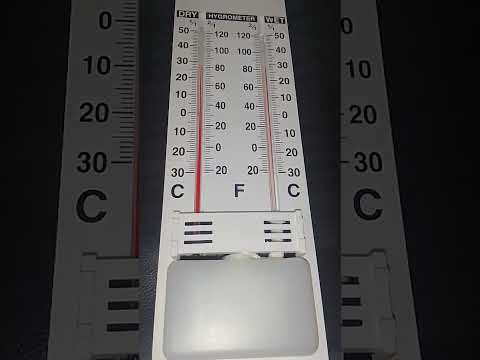 Wet And Dry Thermometer