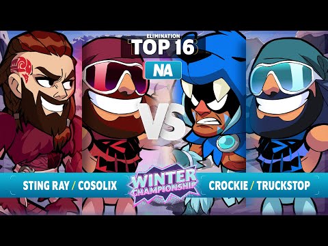 STING RAY & Cosolix vs. Crockie & TruckStopBurrito - Elimination Top 16 - Winter Championship 2023